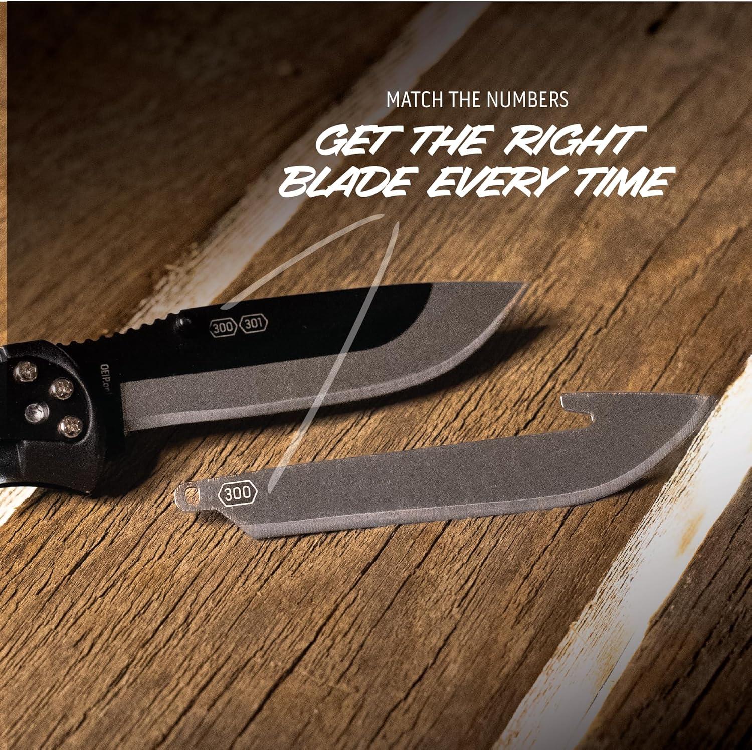 imageOUTDOOR EDGE 30quot RazorLite EDC Knife EDC Folding Knife with Replaceable Blades and Clip One Hand Opening for Everyday Carry Orange 4 BladesGray