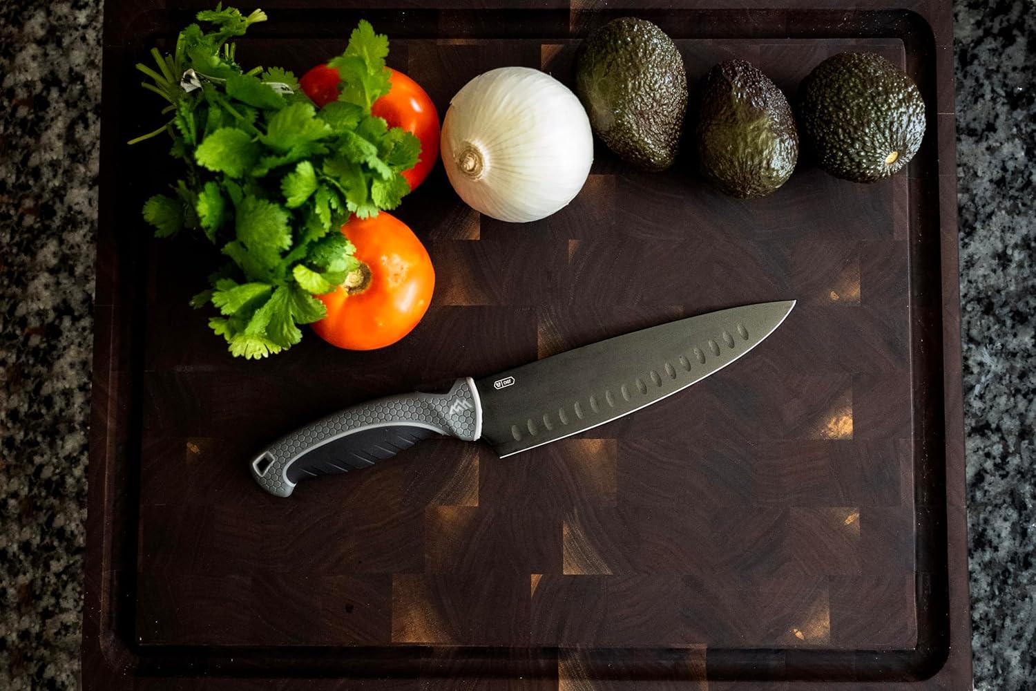 imageOUTDOOR EDGE ErgoMax 6Piece Professional Game Processing Knife Set Caping ampamp Boning Knives Skinning Knife Butcher Elite Big Game Elk ampamp Deer Hunting Gear Perfect Field Dressing Knife SetGray Chef Selection Set