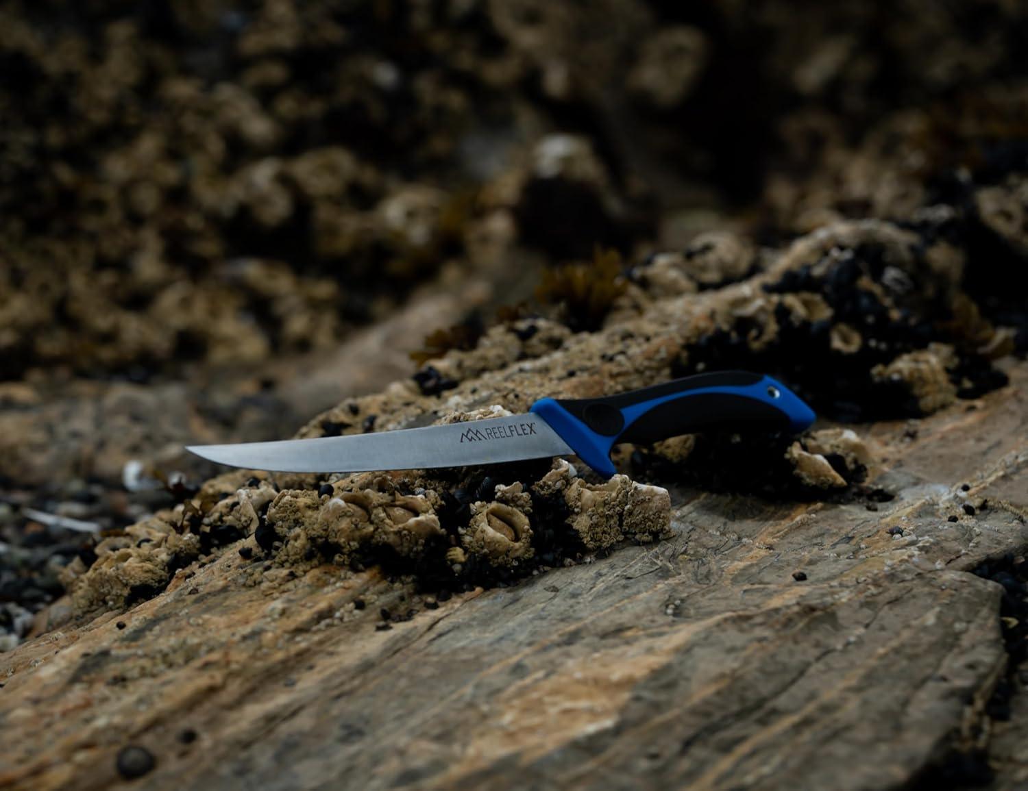 imageOUTDOOR EDGE Fillet Knife Set ReelFlex Pak Features 3 RazorSharp Flexible Fillet Knives 6quot 75quot ampamp 9quot German Stainless Blades NonSlip Handles Sharpener ampamp Hard Case Fishing Gear ampamp EquipmentFillet Knife with Nippers 3Piece Set