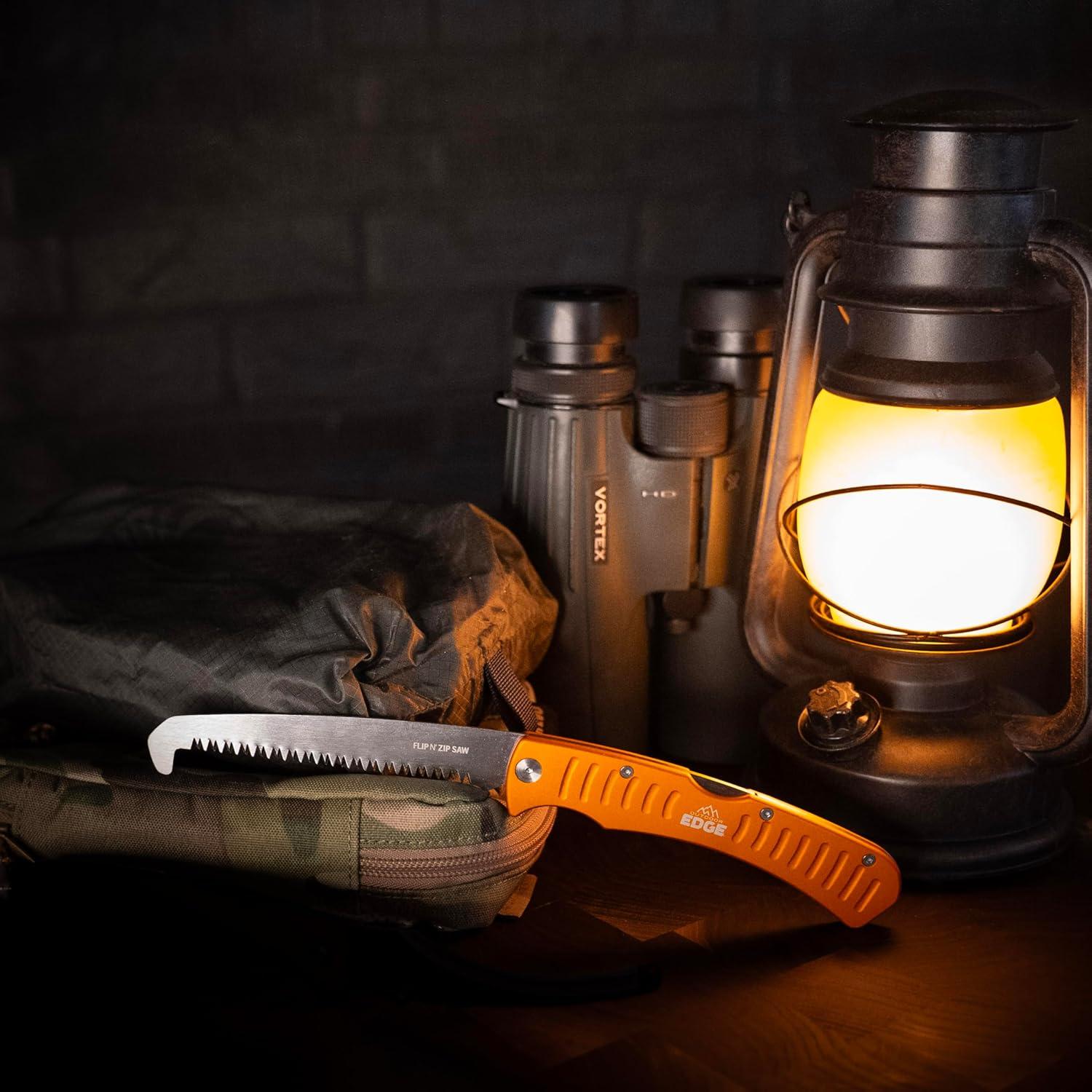 imageOUTDOOR EDGE RazorBone Replaceable Blade Folding Hunting Knife with Clip ampamp Sheath 3 Butcher Knife Blade Styles Boning Gutting ampamp Skinning Knives Blaze Orange Camo Sheath 6 Blades ampamp Blade BoxBlack Guide Pack Pro