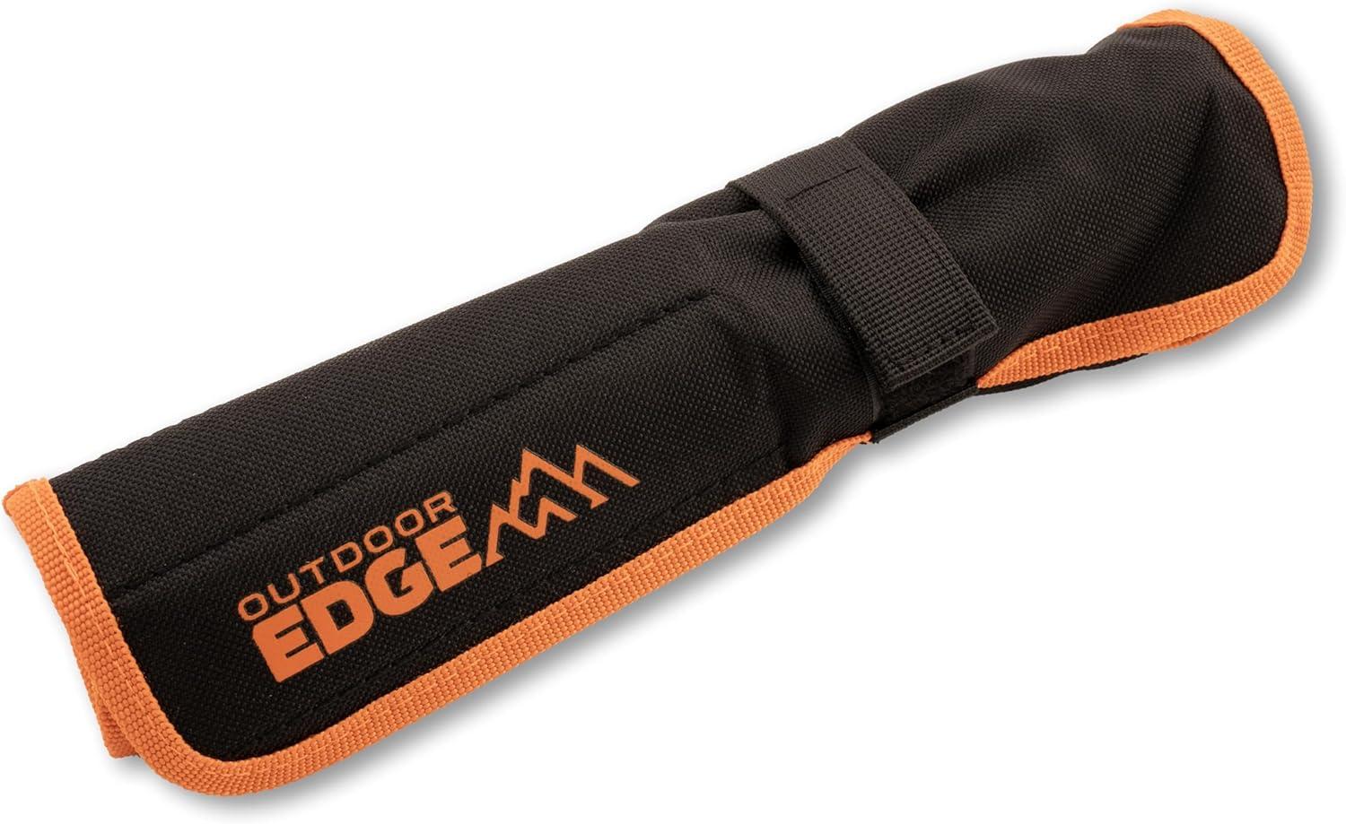 imageOUTDOOR EDGE WildLite 6Piece Field to Freezer Hunting ampamp Game Processing Knife Set with Gut Hook Blade Caping Knife Hunting Knives for Gutting Deer with Case Deer ampamp Elk Accessories5Piece RollPack Set