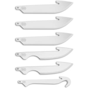 OUTDOOR EDGE 3.5″ RazorSafe Replacement Knife Blades, 6 Pieces(3.0″ Combo Set)