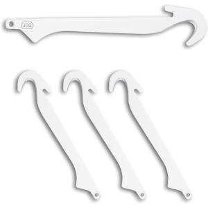 OUTDOOR EDGE 3.5″ RazorSafe Replacement Knife Blades, 6 Pieces(3.0″ Gutting)