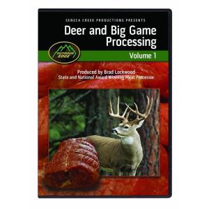 Outdoor Edge DP-101 Deer And Big Game Processing DVD Volume 1 The Most Complete 3-Hour Instructional Game Processing DVD