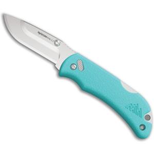 Outdoor Edge Razor Mini Folding Pocket Knife – Compact 2.2″ EDC with RazorSafe Replaceable Blades – Perfect Small Everyday Carry – Includes 2 Replaceable Drop Point Blades – Great Gift for Women(Teal)