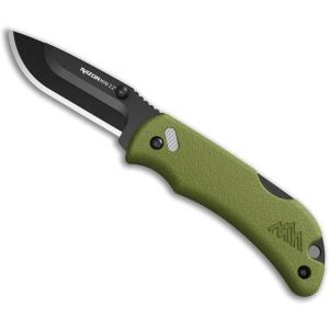 Outdoor Edge Razor Mini Folding Pocket Knife – Compact 2.2″ EDC with RazorSafe Replaceable Blades – Perfect Small Everyday Carry – Includes 2 Replaceable Drop Point Blades – Great Gift for Women(Green)