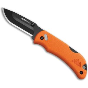 Outdoor Edge Razor Mini Folding Pocket Knife – Compact 2.2″ EDC with RazorSafe Replaceable Blades – Perfect Small Everyday Carry – Includes 2 Replaceable Drop Point Blades – Great Gift for Women(Orange)