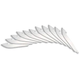 OUTDOOR EDGE 3.5″ Drop-Point Blades – 12 Pack of Stianless Steel Drop-Point Blades, Japanese 420J2 Stainless Steel, Ultra-Sharp & Durable(Stainless Drop-Point)