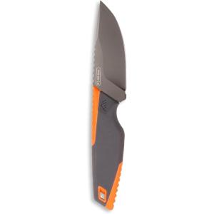 OUTDOOR EDGE VANTEX – Premium 5″ Boning Knife, High Carbon Steel, Ergonomic Handle & Titanium Coated Blade, Great for Field Dressing Processing Elk and Deer(3.5″ Drop-Point)